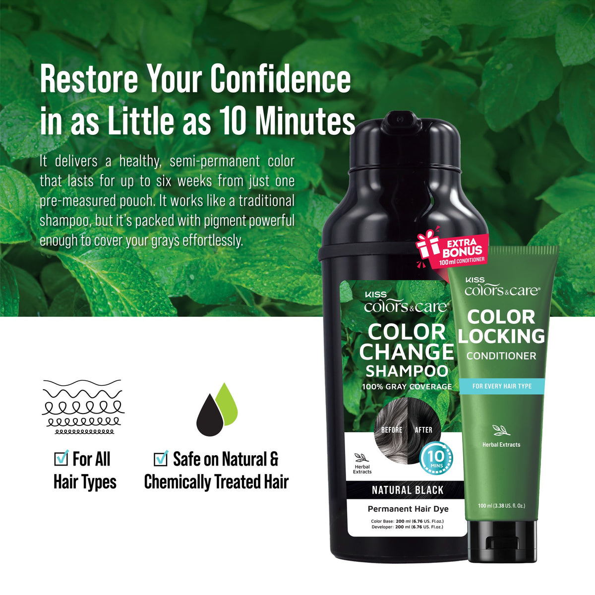 Color Change Shampoo - Bottle - Dark Brown - photo 6