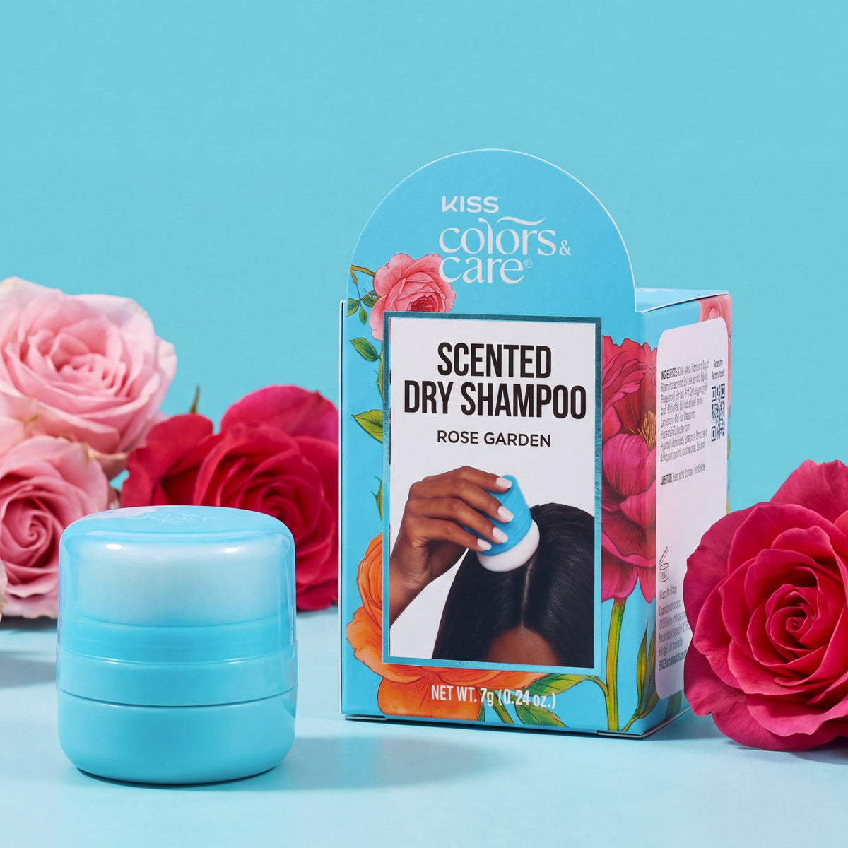 Scented Dry Shampoo Powder - Travel Size - 7g - Rose Garden - photo 5