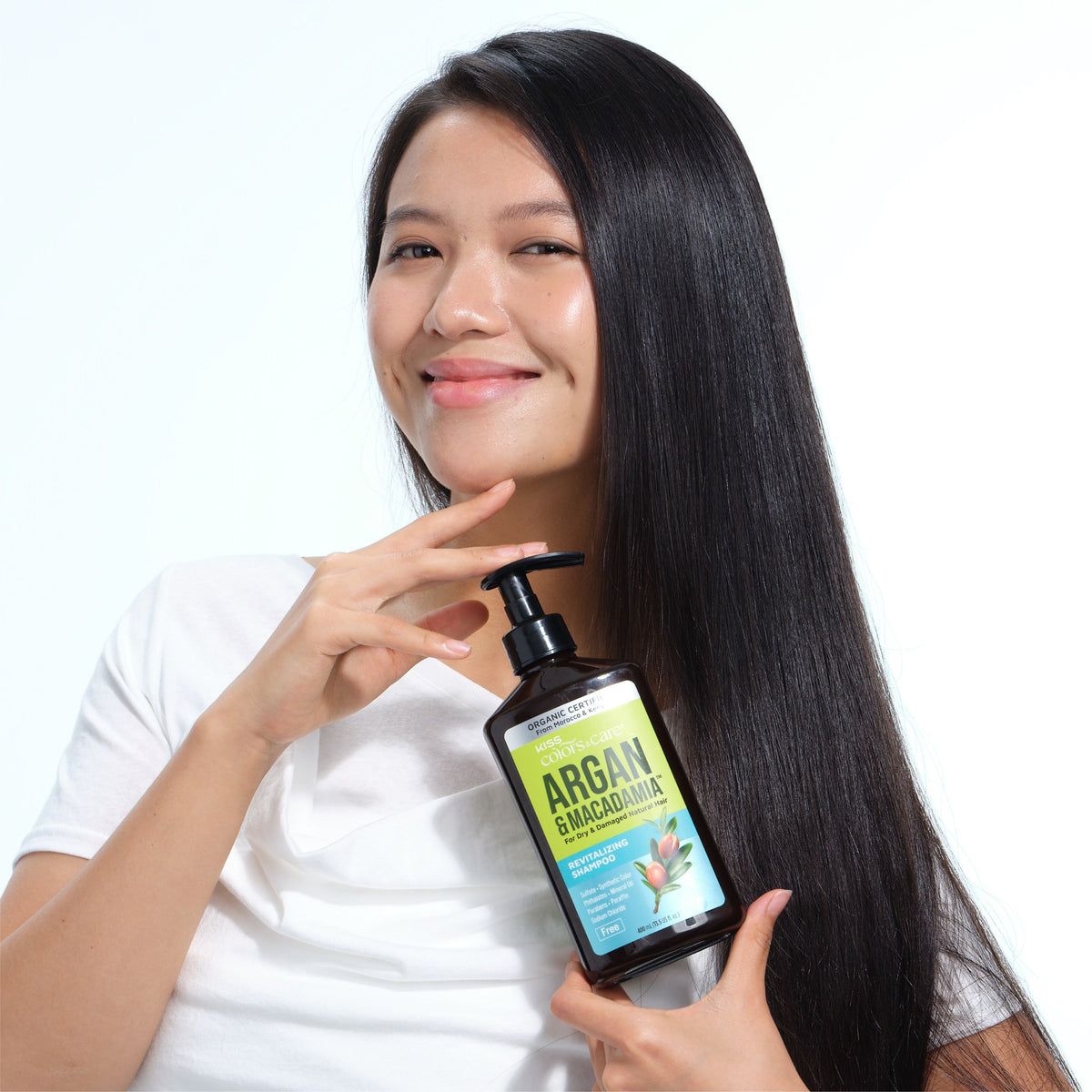 Argan & Macadamia Revitalizing Shampoo - 400 mL - photo 3