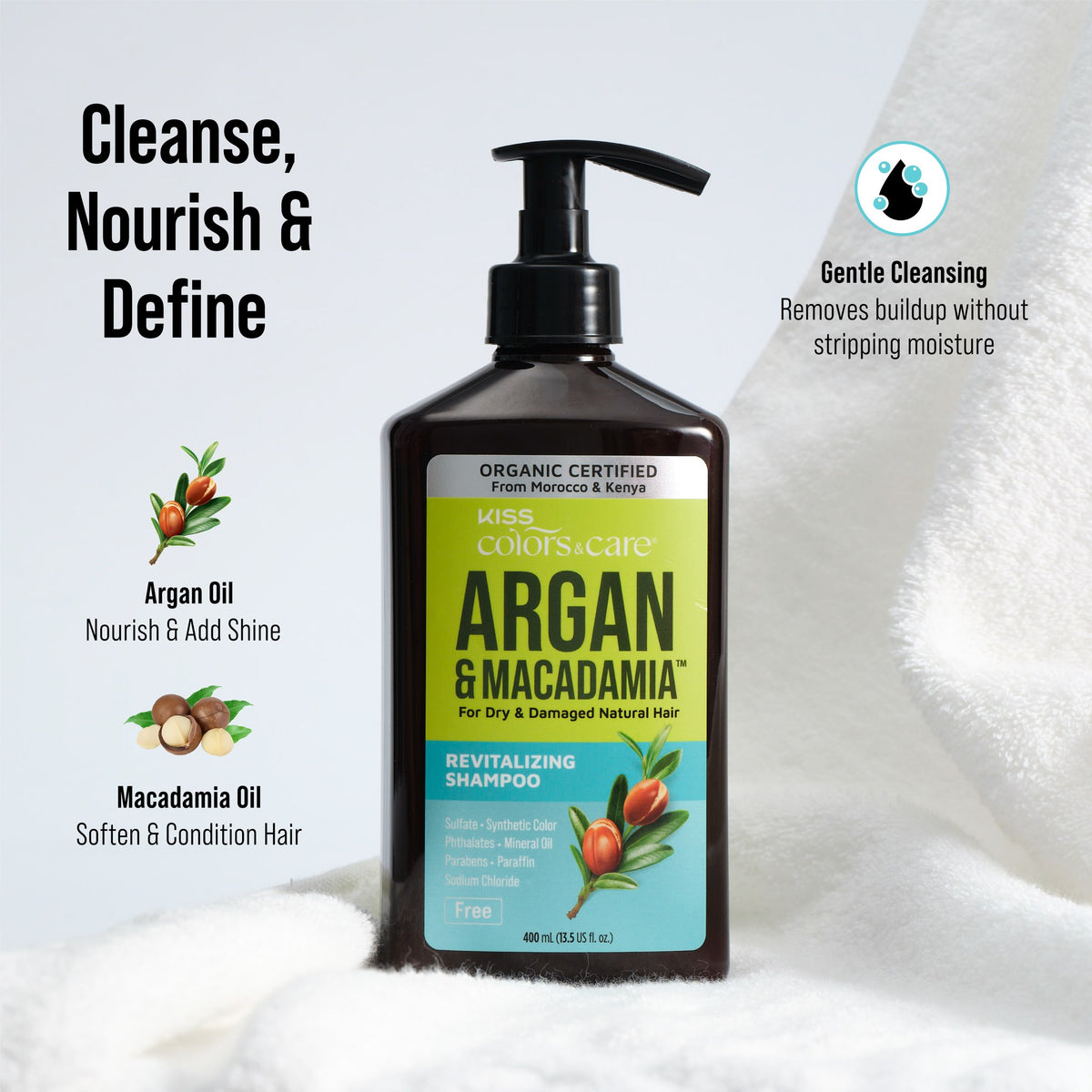 Argan & Macadamia Revitalizing Shampoo - 400 mL - photo 9