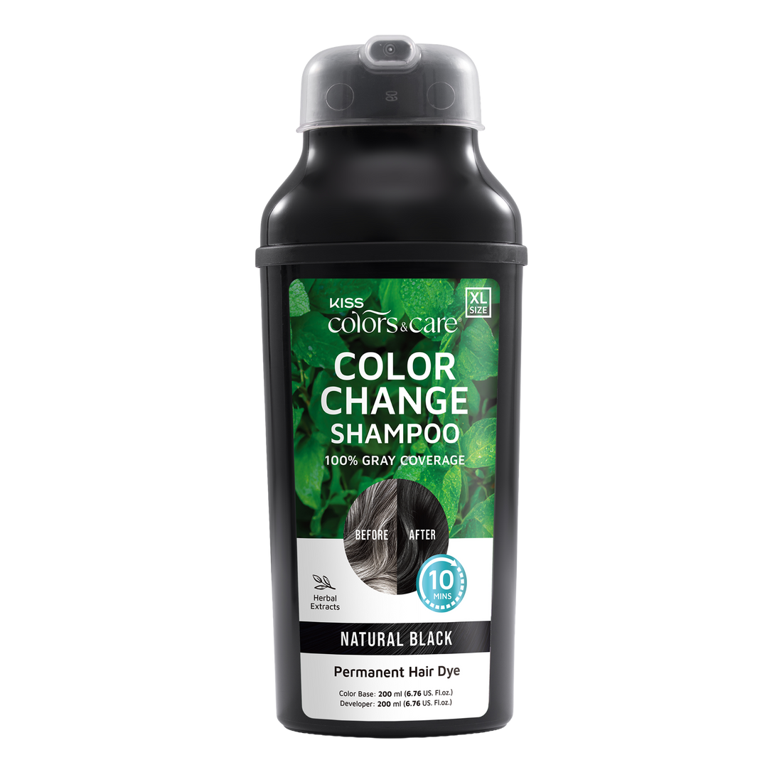 Color Change Shampoo - Bottle - Natural Black