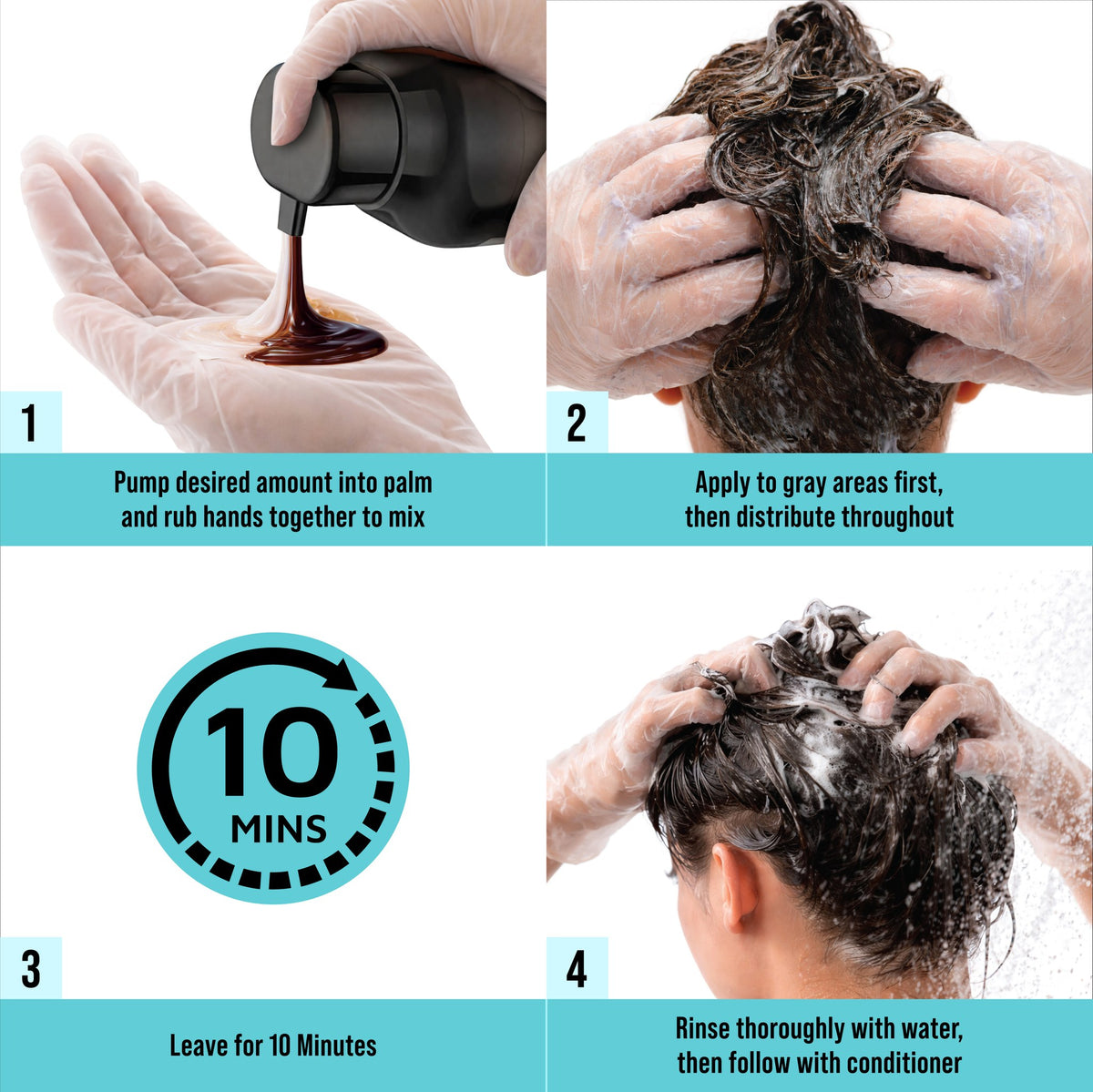 Color Change Shampoo - Bottle - Natural Black - photo 8