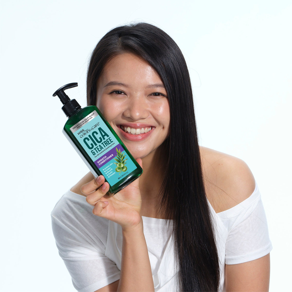 Cica &amp; Tea Tree Smooth Conditioner - 400 mL - photo 3