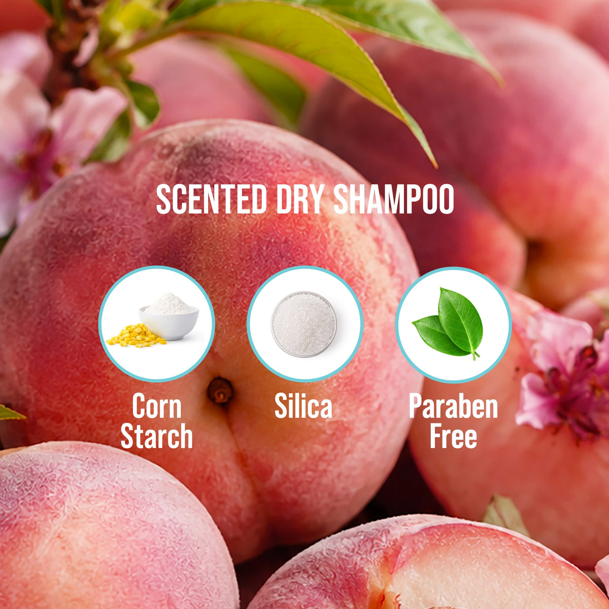 Scented Dry Shampoo Powder - Travel Size - 7g - Sweet Peach Dream - photo 3