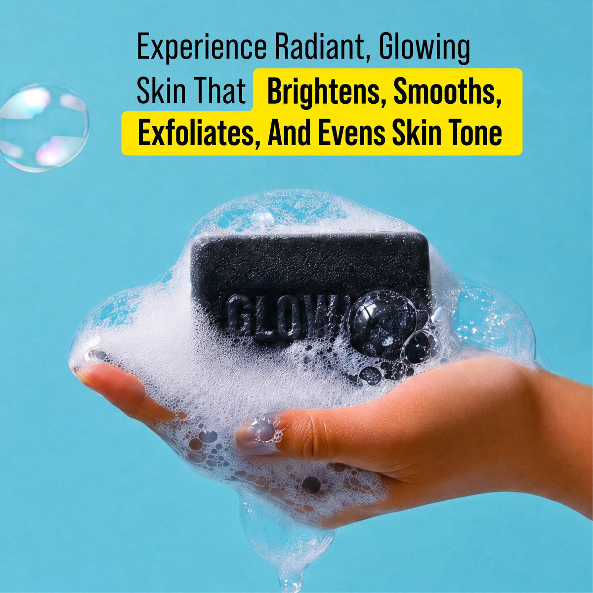 Brightening Soap Bar - 150 g - Charcoal - photo 6