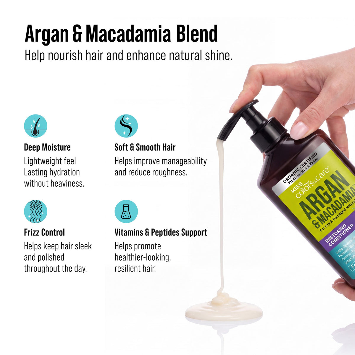 Argan &amp; Macadamia Conditioner - 400 mL - photo 6