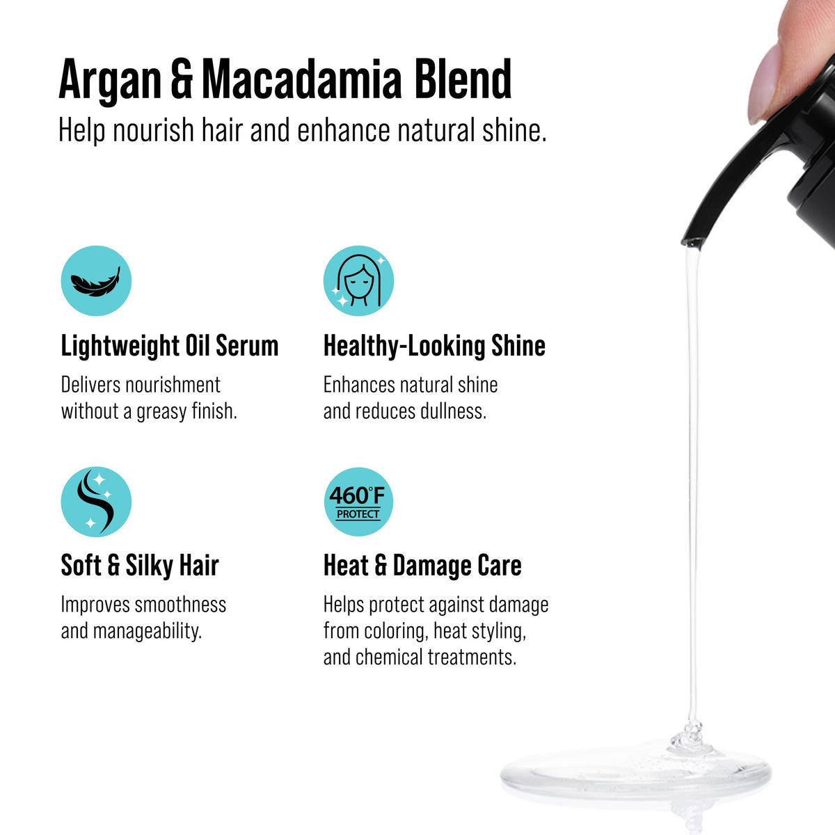 Argan &amp; Macadamia Hair Oil Serum - 100 mL - photo 6