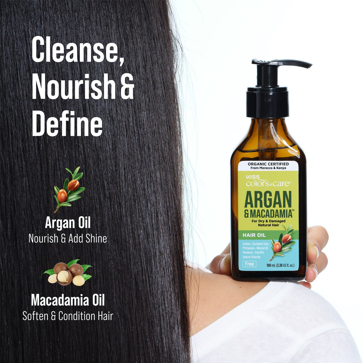 Argan &amp; Macadamia Hair Oil Serum - 100 mL - photo 9
