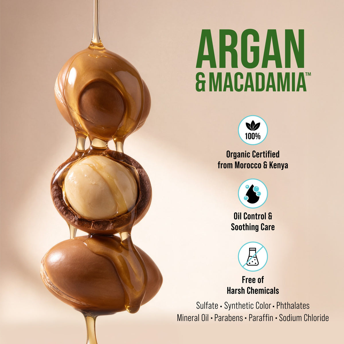Argan &amp; Macadamia Revitalizing Shampoo - 400 mL - photo 7