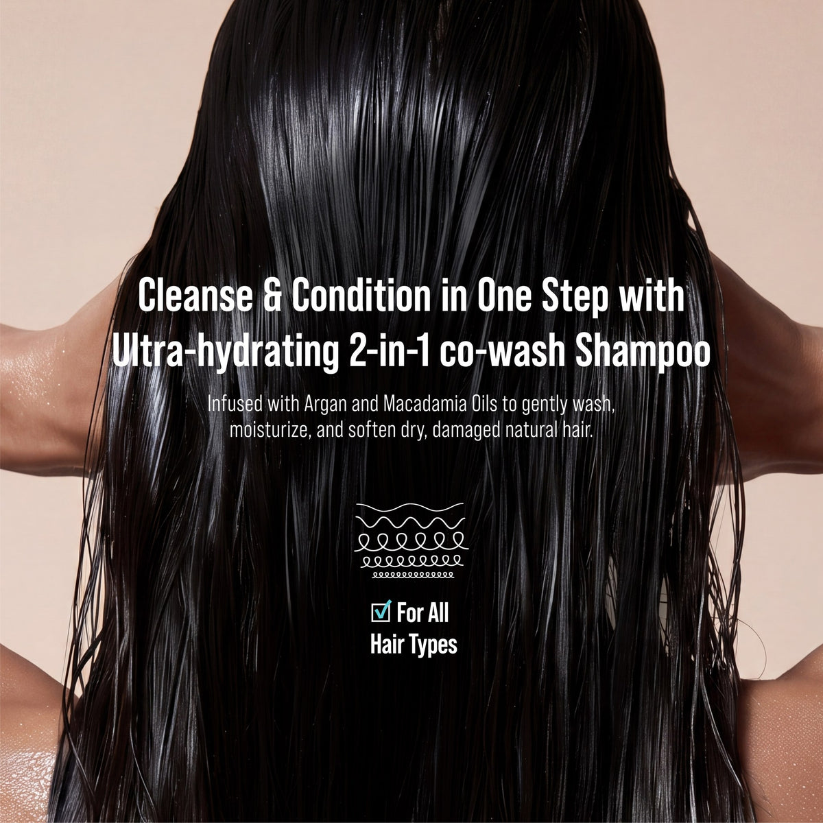 Argan &amp; Macadamia Co-Wash - 400 mL - photo 5