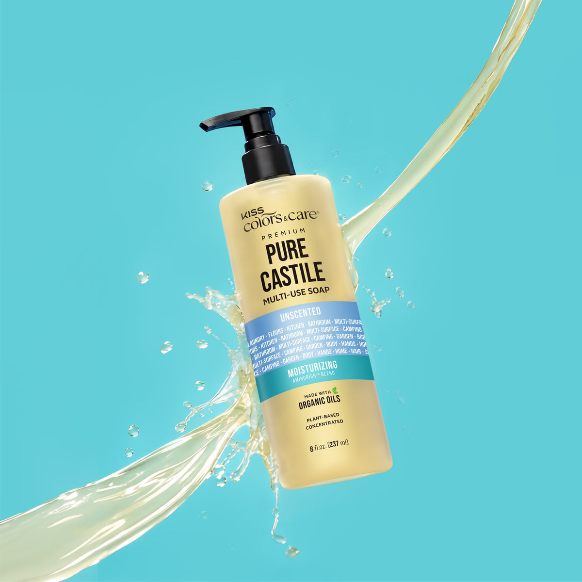 Premium Pure Castile Soap - 8 oz - Unscented - photo 2